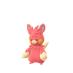 Pawmot Pokémon GO In-game Shiny Sprite