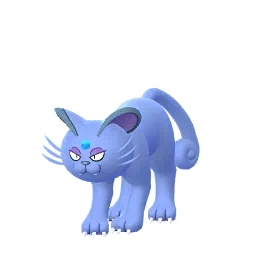 Sprite chromatique en jeu de Persian (Alola) dans Pokémon GO