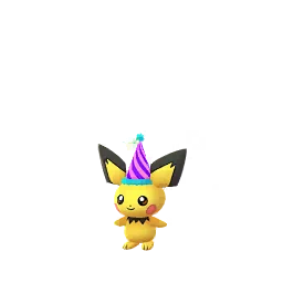 Pichu (Party) Pokémon GO In-game Shiny Sprite