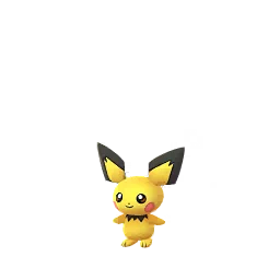 Pichu (Black Cap) Pokémon GO In-game Shiny Sprite