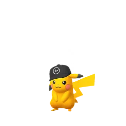 Pikachu (Black Cap) Pokémon GO In-game Shiny Sprite