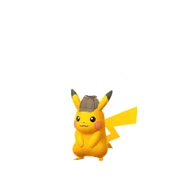 Pikachu (Detective) Pokémon GO In-game Shiny Sprite