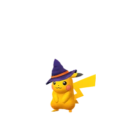 피카츄 (Halloween 2017) (색이 다른) Pokémon GO 인게임 스프라이트