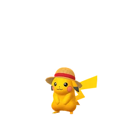 Pikachu (One Piece) Pokémon GO In-game Shiny Sprite
