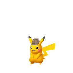 Sprite cromatico di gioco Pokémon GO di Pikachu (Pi)