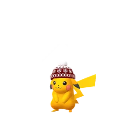 Pikachu (Toque) Pokémon GO In-game Shiny Sprite