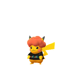 Sprite cromatico di gioco Pokémon GO di Pikachu (Anniversary 2026 Philippine 01)