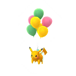 피카츄 (Flying 01) (색이 다른) Pokémon GO 인게임 스프라이트