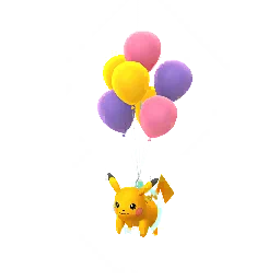 Pikachu (Flying 02) Pokémon GO In-game Shiny Sprite
