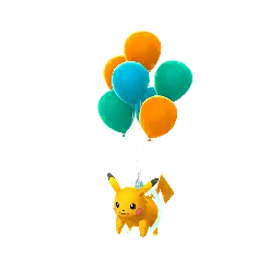 Pikachu (Flying 03) Pokémon GO In-game Shiny Sprite