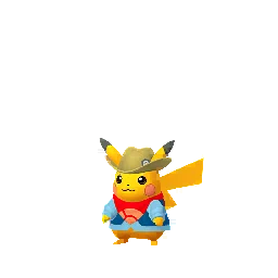 Pikachu (Fossil 2026) Pokémon GO In-game Shiny Sprite