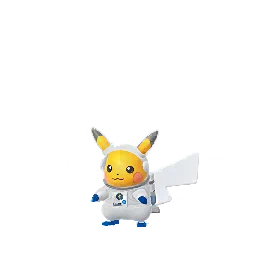 Sprite cromatico di gioco Pokémon GO di Pikachu (Glass Helmet 2026)