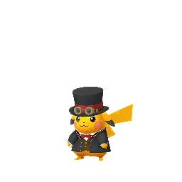 Pikachu (Gofest 2025 Goggles Red) Pokémon GO In-game Shiny Sprite