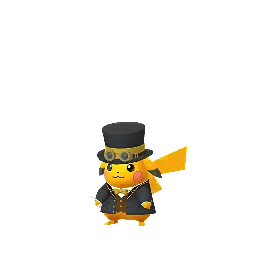 Pikachu (Gofest 2025 Goggles Yellow) Pokémon GO In-game Shiny Sprite
