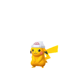 Sprite cromatico di gioco Pokémon GO di Pikachu (Gotour 2024 A 02)