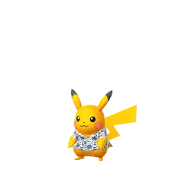 Pikachu (Kariyushi) Pokémon GO In-game Shiny Sprite