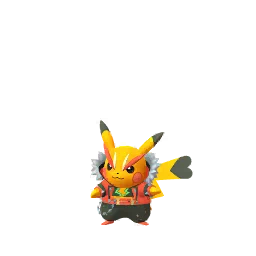 피카츄 (Rock Star) (색이 다른) Pokémon GO 인게임 스프라이트