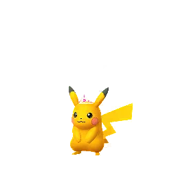Pikachu (Summer 2023 C) Pokémon GO In-game Shiny Sprite
