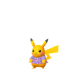 Pikachu (Tshirt 02) Pokémon GO In-game Shiny Sprite