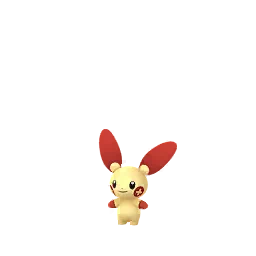 Plusle Pokémon GO In-game Shiny Sprite