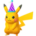 Pikachu
                      
                       - Party Shiny Image