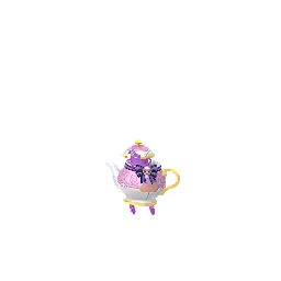 Sprite variocolor del juego Pokémon GO de Polteageist (A Halloween 2026 01)