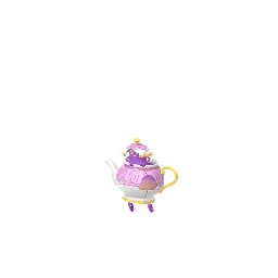 Sprite brilhante do jogo Pokémon GO de Polteageist (Forma Autêntica)