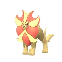 Pyroar Pokémon GO In-game Shiny Sprite