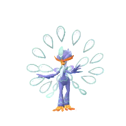 Quaquaval Pokémon GO In-game Shiny Sprite