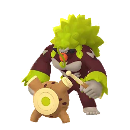 Rillaboom Pokémon GO In-game Shiny Sprite