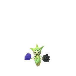 Roselia Pokémon GO In-game Shiny Sprite