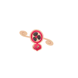 Fan Rotom Pokémon GO In-game Shiny Sprite