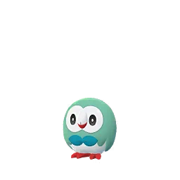 Rowlet Pokémon GO In-game Shiny Sprite