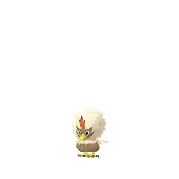 Rufflet Pokémon GO In-game Shiny Sprite
