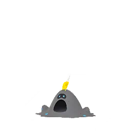 Sandygast Pokémon GO In-game Shiny Sprite