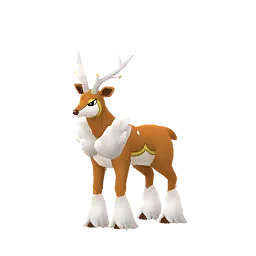 Sawsbuck (Winter Form) Pokémon GO In-game Shiny Sprite