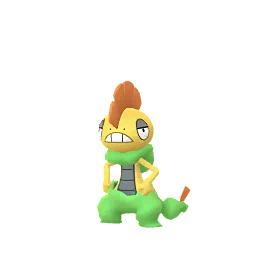 Scrafty Pokémon GO In-game Shiny Sprite