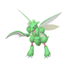 Scyther Pokémon GO In-game Shiny Sprite