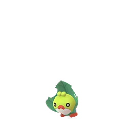 Sewaddle Pokémon GO In-game Shiny Sprite