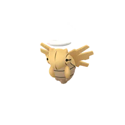 Sprite cromatico di gioco Pokémon GO di Shedinja