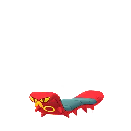Sizzlipede Pokémon GO In-game Shiny Sprite