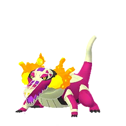 Skeledirge Pokémon GO In-game Shiny Sprite
