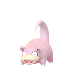 Sprite cromatico di gioco Pokémon GO di Slowpoke