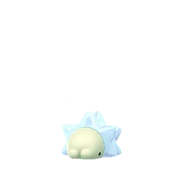 Sprite brilhante do jogo Pokémon GO de Snom