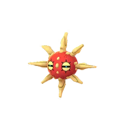 Sprite cromatico di gioco Pokémon GO di Solrock