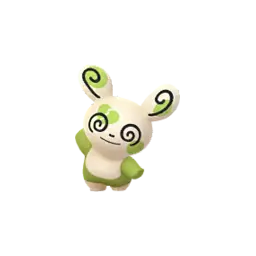 Sprite chromatique en jeu de Spinda #09 dans Pokémon GO
