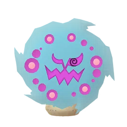 Sprite chromatique en jeu de Spiritomb dans Pokémon GO