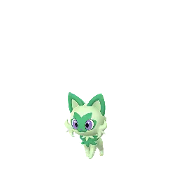 Sprigatito Pokémon GO In-game Shiny Sprite