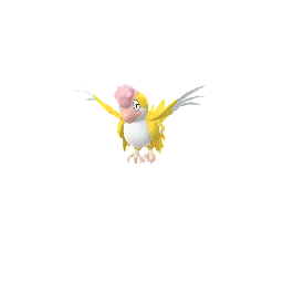 Squawkabilly (Yellow Plumage) Pokémon GO In-game Shiny Sprite