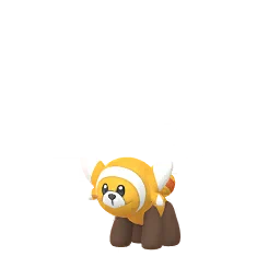 Stufful Pokémon GO In-game Shiny Sprite